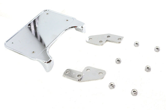 HARLEY Chrom-Billet-Nummernschildhalter Passend für 1991-2008 FLT, 1978-1984 FLH, 1986-2008 FLST,