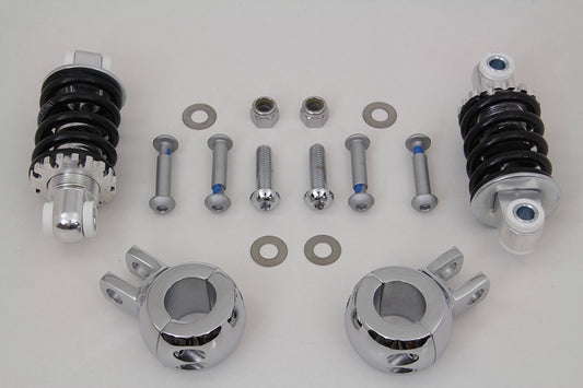 HARLEY Solo-Sitz-Stoßdämpfer-Kit Passend für 1941-1957 FL, für Starrrahmen 1958-1984 FL, für Schwingenrahmen