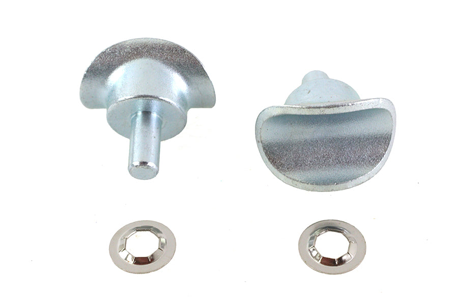HARLEY Solo Seat Spring Mount Perch Set Zinc fits 0- Custom, application
