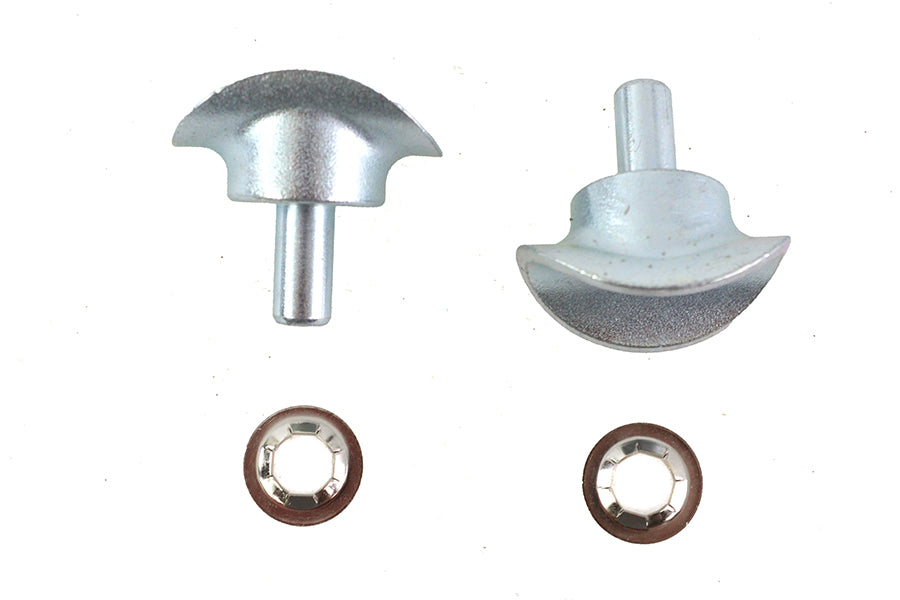 HARLEY Solo Seat Spring Mount Perch Set Zinc fits 0- Custom, application
