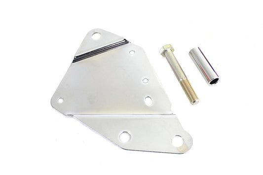 HARLEY Tool Box Bracket Right Side Zinc Plated fits 1986-1999 FXST, 1986-1999 FLST,