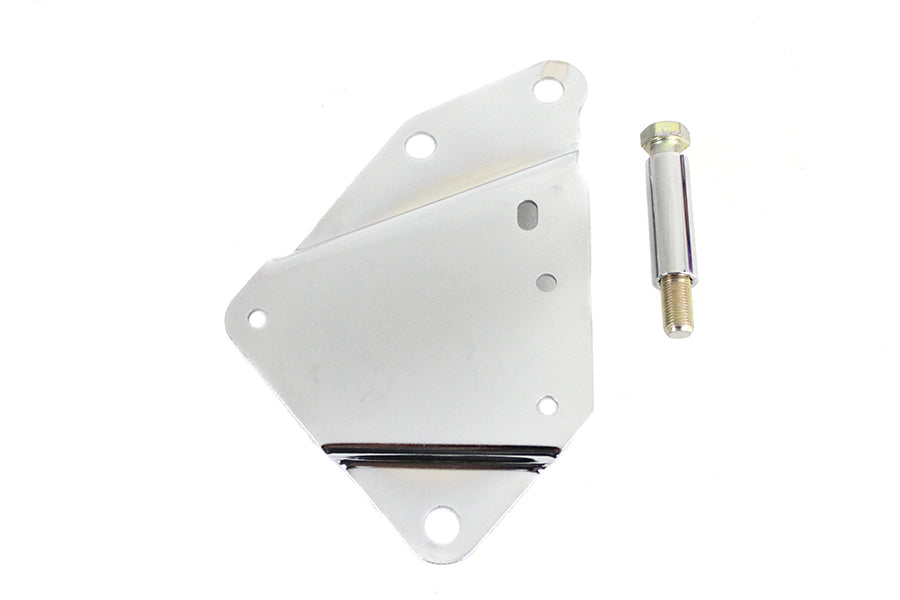 HARLEY Tool Box Bracket Right Side Zinc Plated fits 1986-1999 FXST, 1986-1999 FLST,