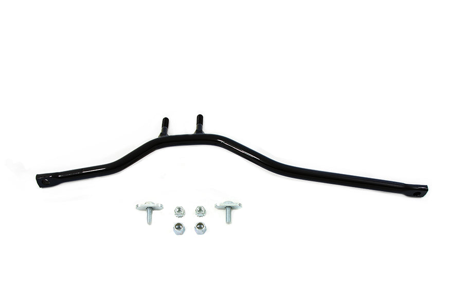 HARLEY 1-3/4 inch Exhaust Pipe Mount Bracket Black fits 0- Custom, application