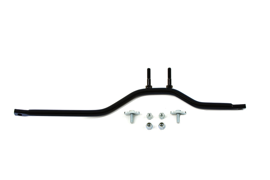HARLEY 1-3/4 inch Exhaust Pipe Mount Bracket Black fits 0- Custom, application