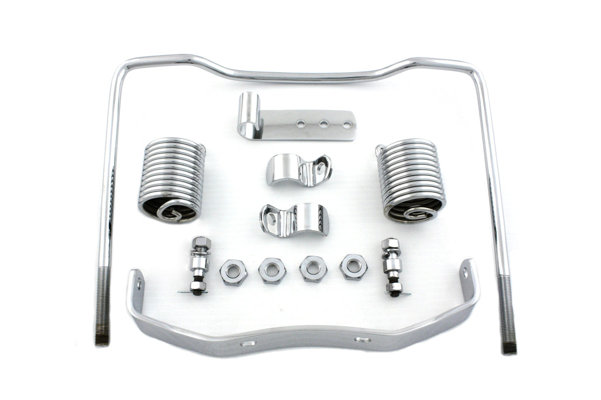 HARLEY Chrome Auxiliary Seat Spring Kit fits 1936-1940 EL, 1940-1957 FL, 1938-1947 UL,
