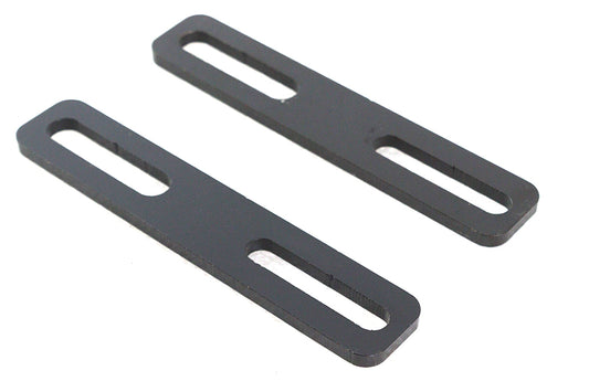 HARLEY Black 5 inch Exhaust Bracket Set Fits 0- Custom, application