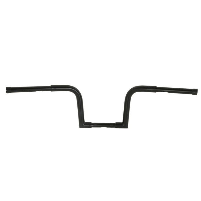 Custom Chrome HARLEY SATIN BLACK 1-1/4" RABBIT APE 10" RISE