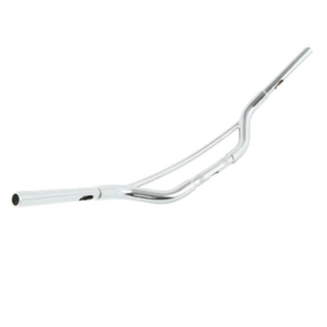 Custom Chrome HARLEY CHROME 1-1/4" FAT LOW RISE HOLLYWOOD HANDLEBAR 4" RISE