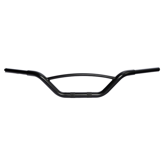Custom Chrome HARLEY SATIN BLACK 1-1/4" HOLLYWOOD HANDLEBAR 6" RISE
