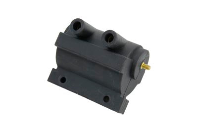 HARLEY Volt Tech Schwarz 12 Volt Dual Fire Zündspule Passt 1980-1985 XL, 1980-1984 FL, 1980-1984 FX,