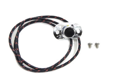 HARLEY Handlebar Horn Switch Button with Single Wire fits 1926-1926 J, 1929-1952 WL, 1930-1934 VL, 1937-1948 UL, 1941-1971 FL,