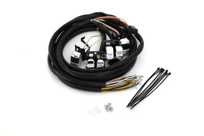 HARLEY Handlebar Switch Assembly Set 60 inch fits 1996-2006 FXST, 1996-2006 FLST, 1996-2006 FLT, 1996-2006 FXD, 1996-2006 XL,