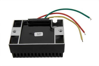 HARLEY Volt Tech Schwarz 6 Volt Regler Passend für 1958-1964 XL, 1958-1964 XLH, 1958-1964 XLCH, 1958