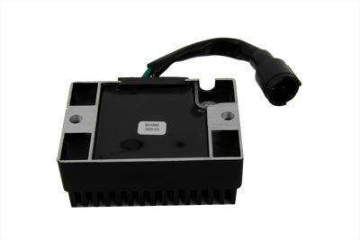 HARLEY Volt Tech Schwarz 12 Volt Regler Passend für 1982-1984 XL, 1982-1984 XLS, 1982-1984 XLX, 1982