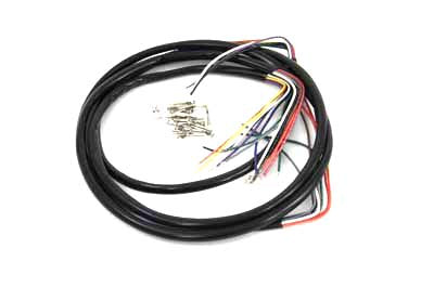 HARLEY Handlebar Wiring Harness Kit Extended fits 1973-1981 FX, 1973-1981 FL, 1973-1981 XL,