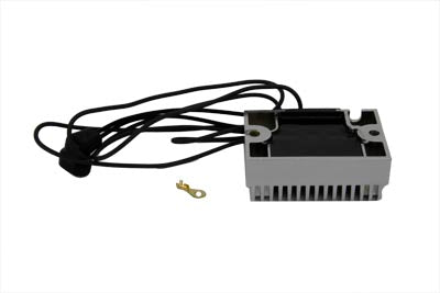 HARLEY Volt Tech Chromregler mit quadratischem Stecker passt für 1989-1999 FXST, 1989-1996 FLT, passt für 1340 m