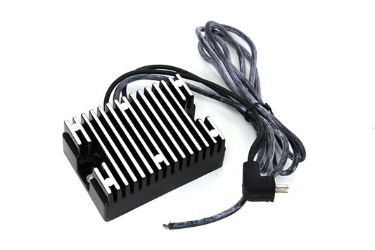 HARLEY Volt Tech Schwarzer Regler passend für 2009-2013 XL,
