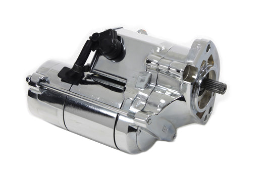 HARLEY Volt Tech Anlasser 1,8 kW Chrom Passend für 1989-1993 FXST, 1989-1993 FLST, 1989-1993 FLT,