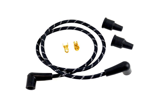 HARLEY Universal 7mm Braided Spark Plug Wire Kit Fits 0- Custom, application