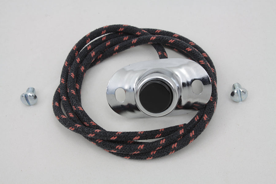 HARLEY Replica Handlebar Horn Switch Button with 1 Wire fits 1926-1929 J, 1929-1952 WL, 1930-1934 VL, 1937-1948 UL, 1941-1971 FL,