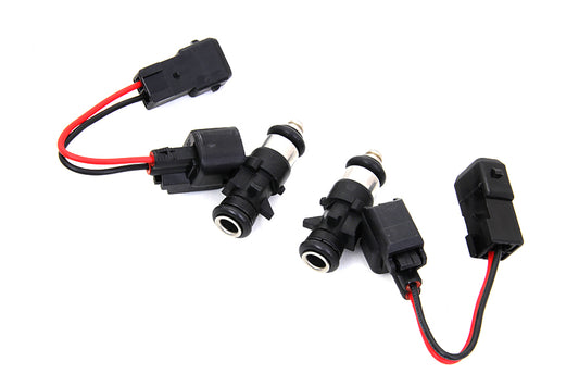 HARLEY Replacement Fuel Injector Set fits 2001-2005 FLT, 2001-2005 FXST, 2001-2005 FLST, 2001-2005 FXD,