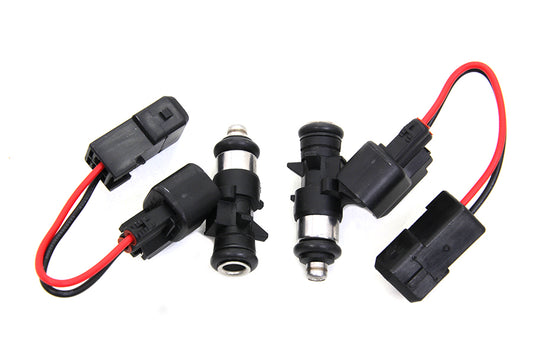 HARLEY Replacement Fuel Injector Set fits 2001-2005 FLT, 2001-2005 FXST, 2001-2005 FLST, 2001-2005 FXD,