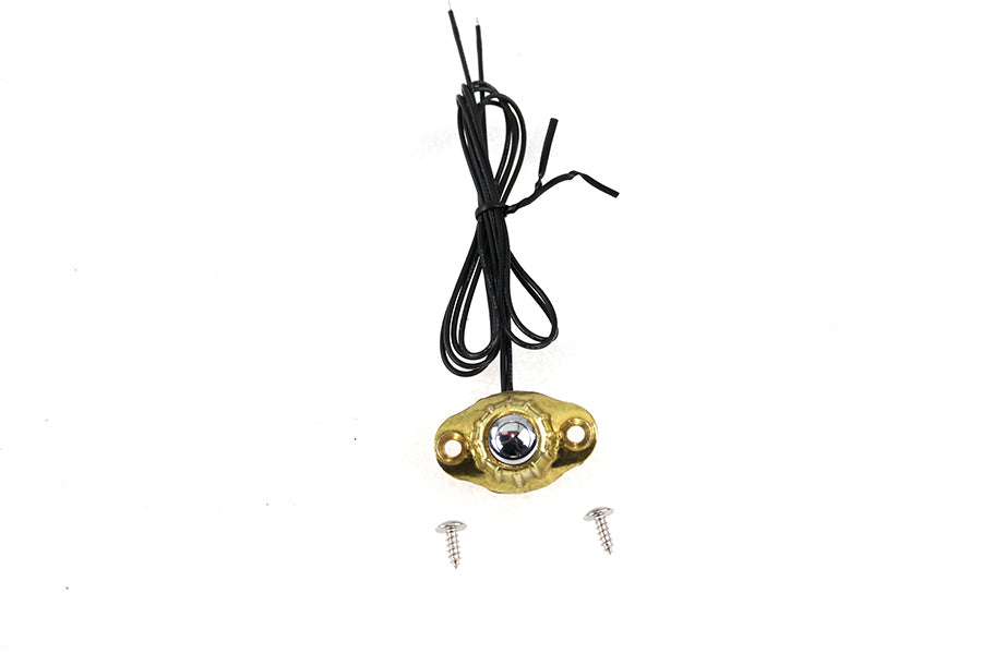 HARLEY Old School Single Switch Kit Brass Finish fits 0- Custom, Application