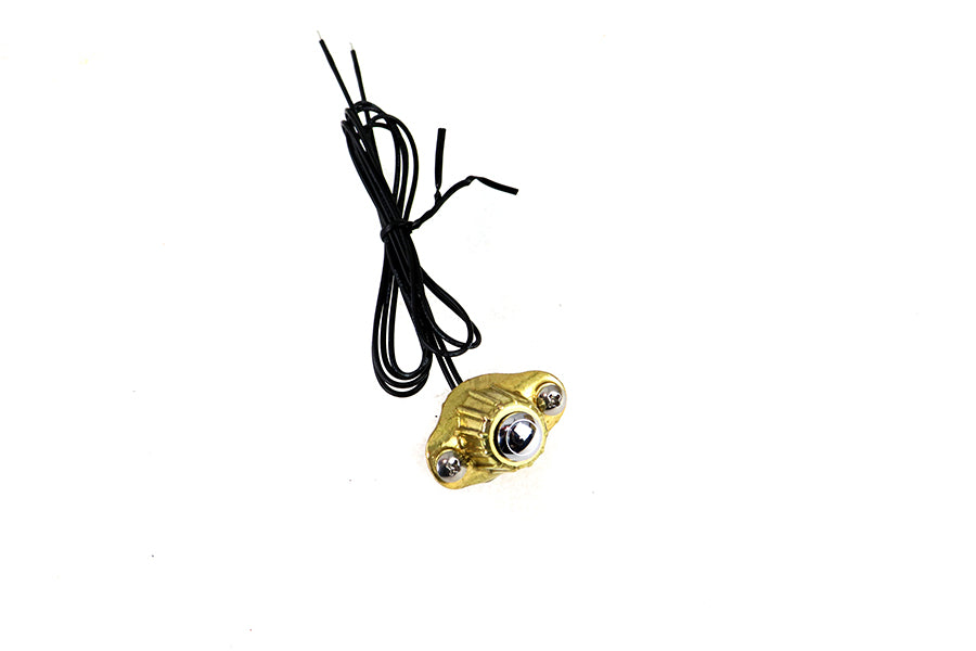 HARLEY Old School Single Switch Kit Brass Finish fits 0- Custom, Application