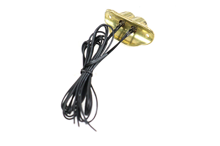 HARLEY Old School Dual Switch Kit Brass Finish fits 0- Custom, Application
