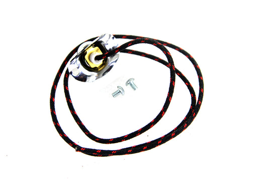 HARLEY Replica Handlebar Horn Switch Button with 1 Wire fits 1926-1929 J, 1929-1952 WL, 1930-1934 VL, 1937-1948 UL, 1941-1971 FL,