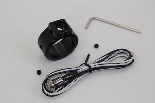 HARLEY Black Single Handlebar Button Switch Kit fits 0- Custom, application for 1 handlebars"