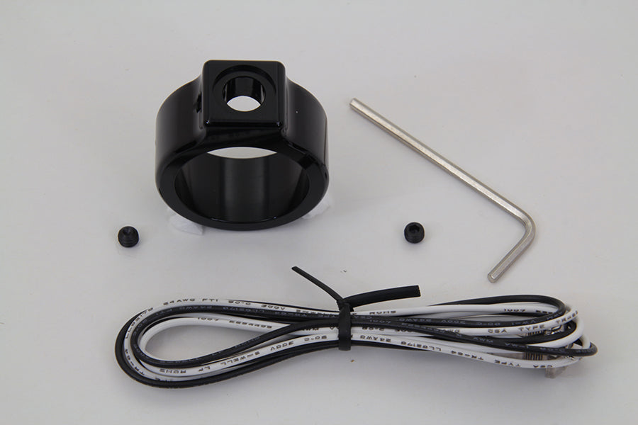 HARLEY Black Single Handlebar Button Switch Kit fits 0- Custom, application for 1 handlebars"