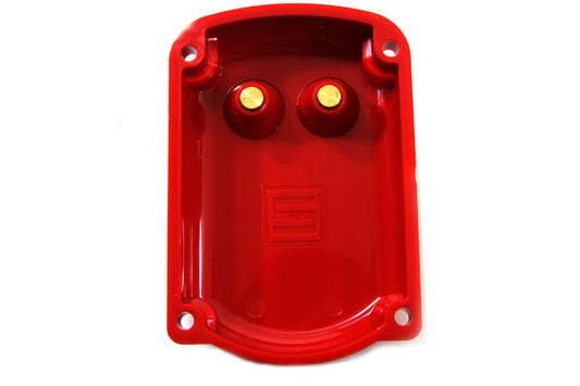 HARLEY Roter Magneto-Oberdeckel Passend für 1958-1969 XLCH,