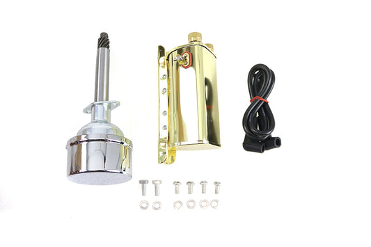 HARLEY Panhead 12 Volt Brass Coil Kit Fits 1948-1962 FL,