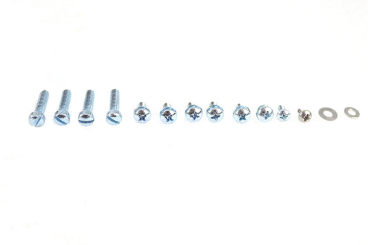 HARLEY Magnetzündung Kontakte und obere Schraube Kit Passt 1936-1952 EL, 1941-1969 FL,