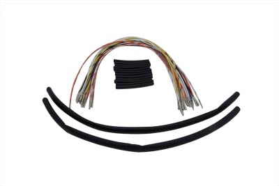HARLEY Handlebar Wiring Harness 15 inch Extension Kit fits 1996-2006 FXST, 1996-2006 FLST, 1996-2006 FXD, 1996-2006 XL,