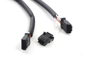 HARLEY Handlebar Switch Wiring Harness 12 inch Extension Kit fits 2011-UP FXST, 2011-UP FLST, 2012-2017 FXD, 2014-UP XL,