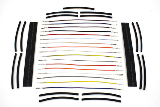 HARLEY Handlebar Wiring Harness 8 inch Extension Kit fits 2007-2013 FLHT, 2007-2013 FLHR, 2007-2013 FLHX, 2007-2013 FLTR,