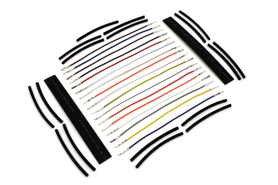 HARLEY Handlebar Wiring Harness 8 inch Extension Kit fits 2007-2013 FLHT, 2007-2013 FLHR, 2007-2013 FLHX, 2007-2013 FLTR,