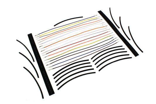 HARLEY Handlebar Wiring Harness 15 inch Extension Kit fits 2007-2013 FLHT, 2007-2013 FLHR, 2007-2013 FLHX, 2007-2013 FLTR,