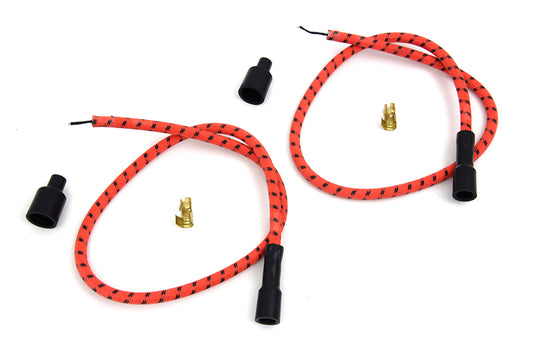 HARLEY Sumax Orange mit Black Tracer 7mm Zündkabel-Set, passend für 0- Custom, Anwendung