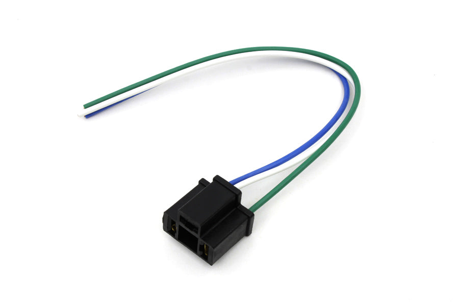 HARLEY Headlamp Wiring Connector Block with 3 Wires fits 0- All, models