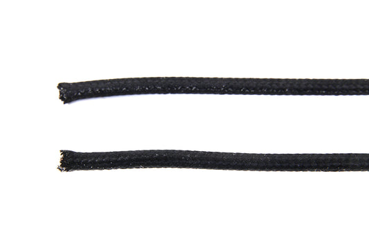 HARLEY Pure Black 25' Braided Wire Fits 0- Custom, application