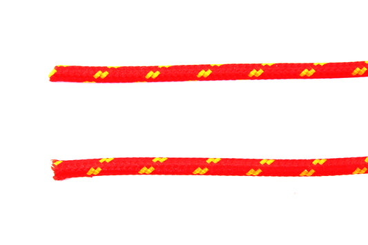 HARLEY Red with Yellow Dot 25' Braided Wire fits 0- Custom, application