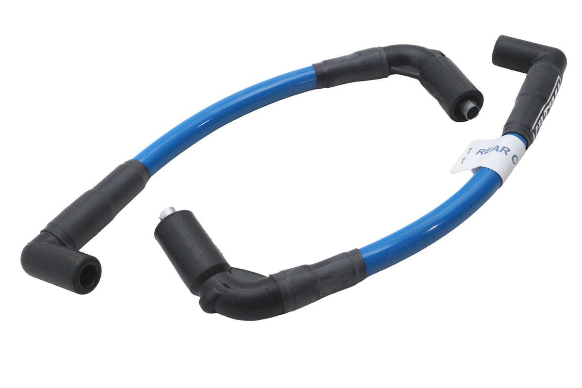 HARLEY Ultima 8mm Universal Spark Plug Wires Blue Fits Custom 0- , Application