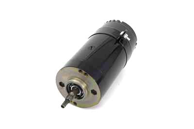 HARLEY Schwarz 6 Volt 2-Bürsten Generator mit Standardleistung Passend für 1936-1940 EL, 1941-1969 FL, 1937