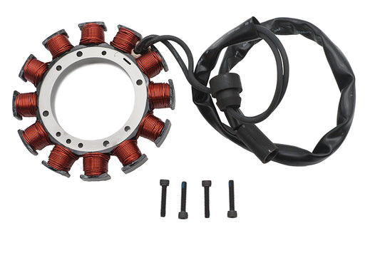 HARLEY Lichtmaschinen-Stator ungeformt 22 Ampere, passend für XL-Modelle von 1990–2006,