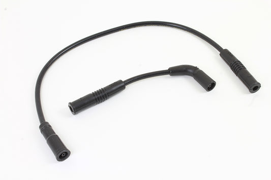 HARLEY Accel 8mm S/S Spiral Core Zündkabelsatz Schwarz Passend für 2007-UP XL,