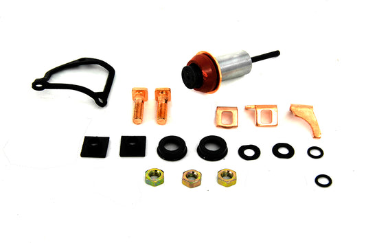 HARLEY Solenoid-Reparatursatz Passend für 1991-2006 FXST, 1991-2006 FLST, 1991-2006 FLT, 1991-2005 FXD,