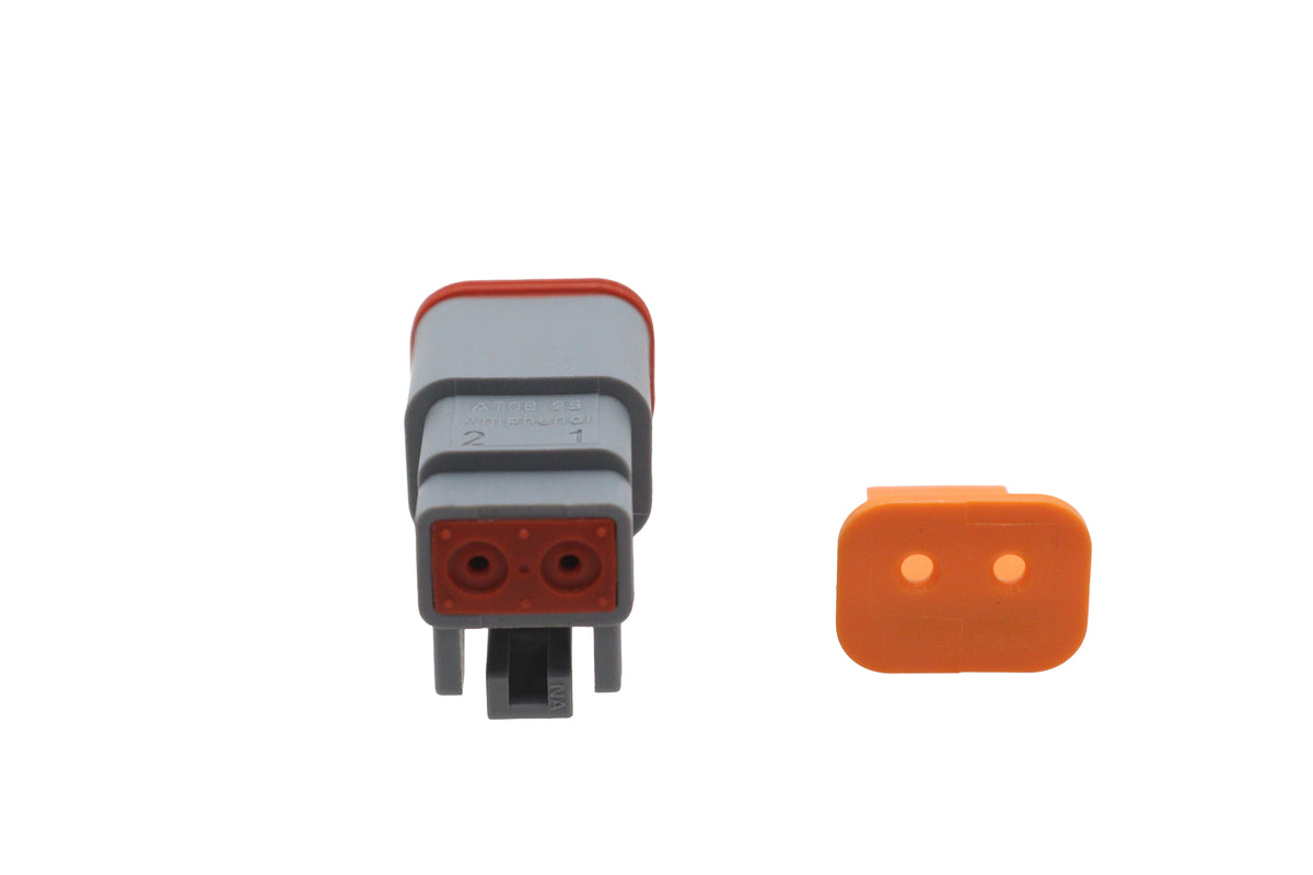 HARLEY Deutsch abgedichteter 2-Draht-Stecker, passend für alle Modelle 0- , alle Modelle 0-